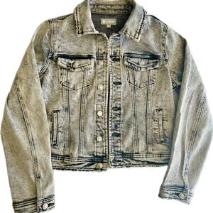 Tractr Light Wash Denim Jacket